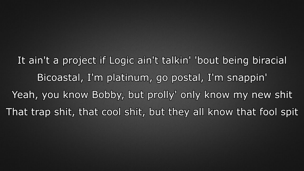 Logic - Keanu Reeves (Lyrics)