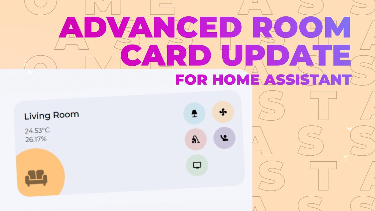 Расширенная карта комнаты для обновления Home Assistant