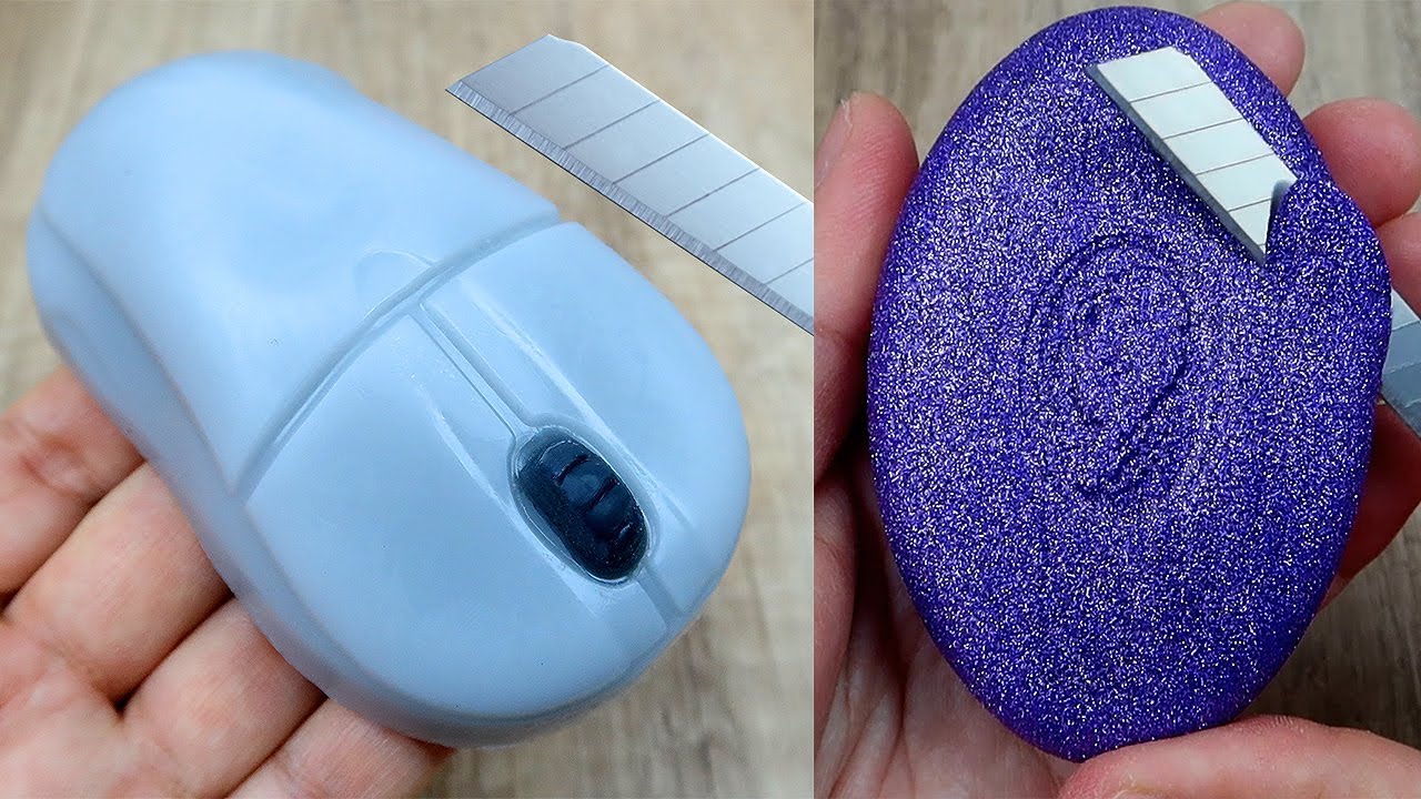 Relaxing Soap Carving ASMR. Satisfying Soap and lipstick cutting. Corte de jabón - 391