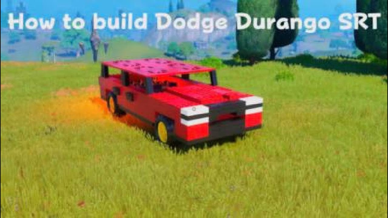 Lego Fortnite How to build Dodge Durango SRT