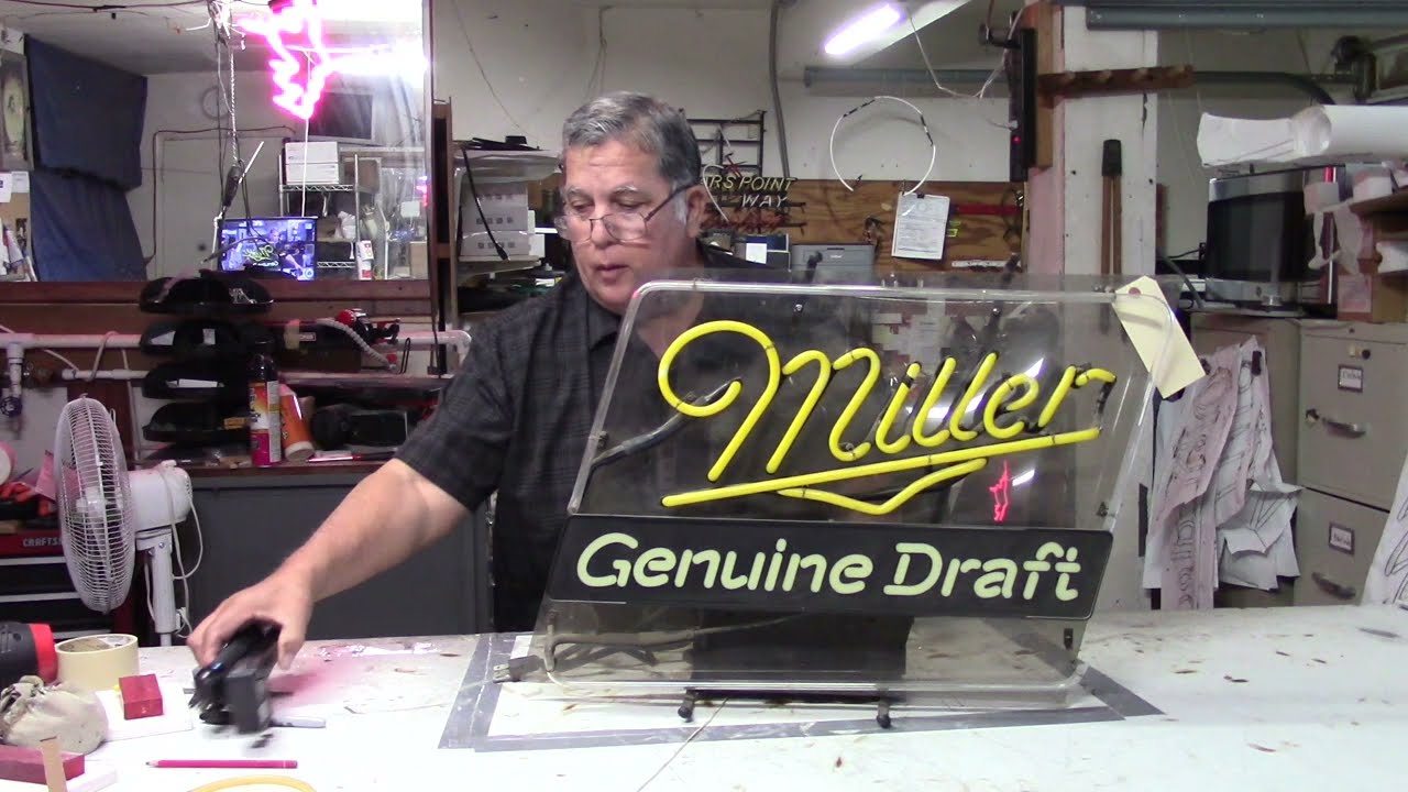 Neon Sign Repair..Miller Neon Sign