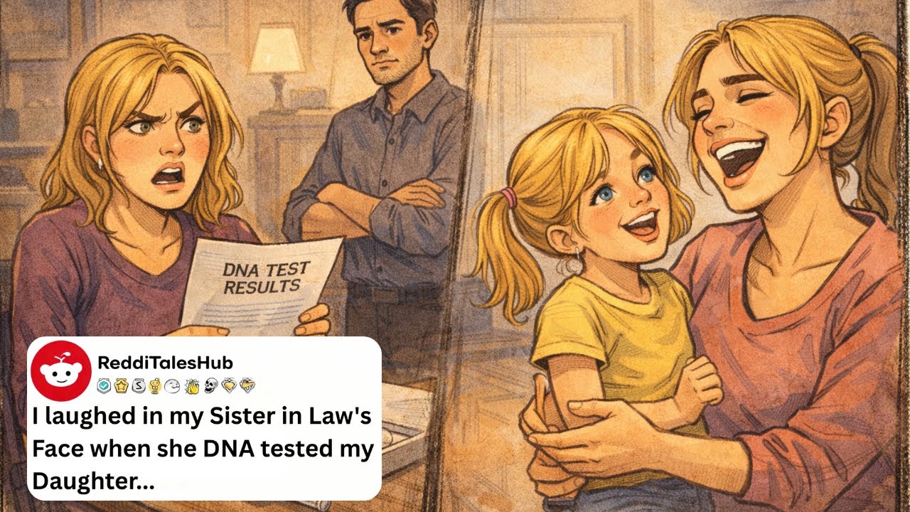 I laughed in my Sister in Law's Face when she DNA tested my Daughter...
