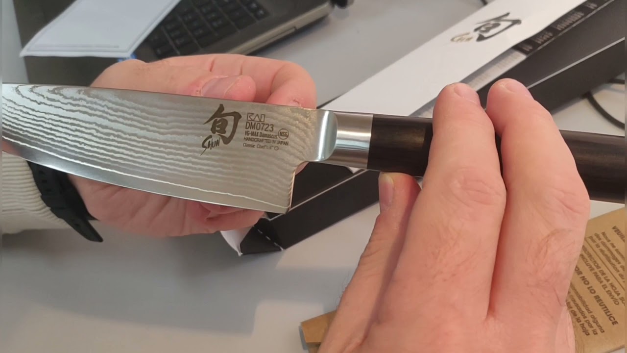 Распаковка японского ножа Kai Shun Classic. Привезен под заказ
