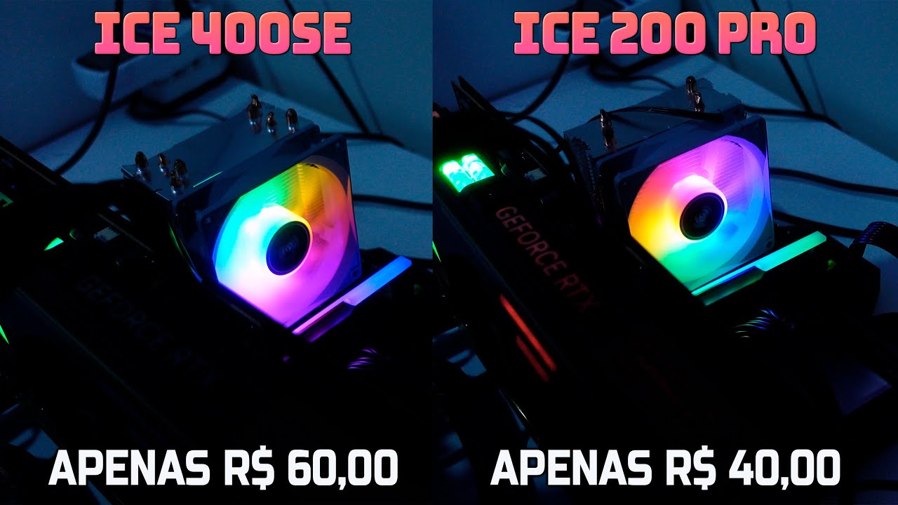 MUITO BARATO! Air cooler AIGO ICE 400SE e Aigo ICE 200 PRO - Segura Ryzen 5, Xeon e Core i5???