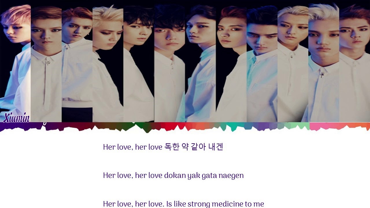 EXO K 엑소케이   '중독Overdose' Color Coded Lyrics HAN ROM ENG