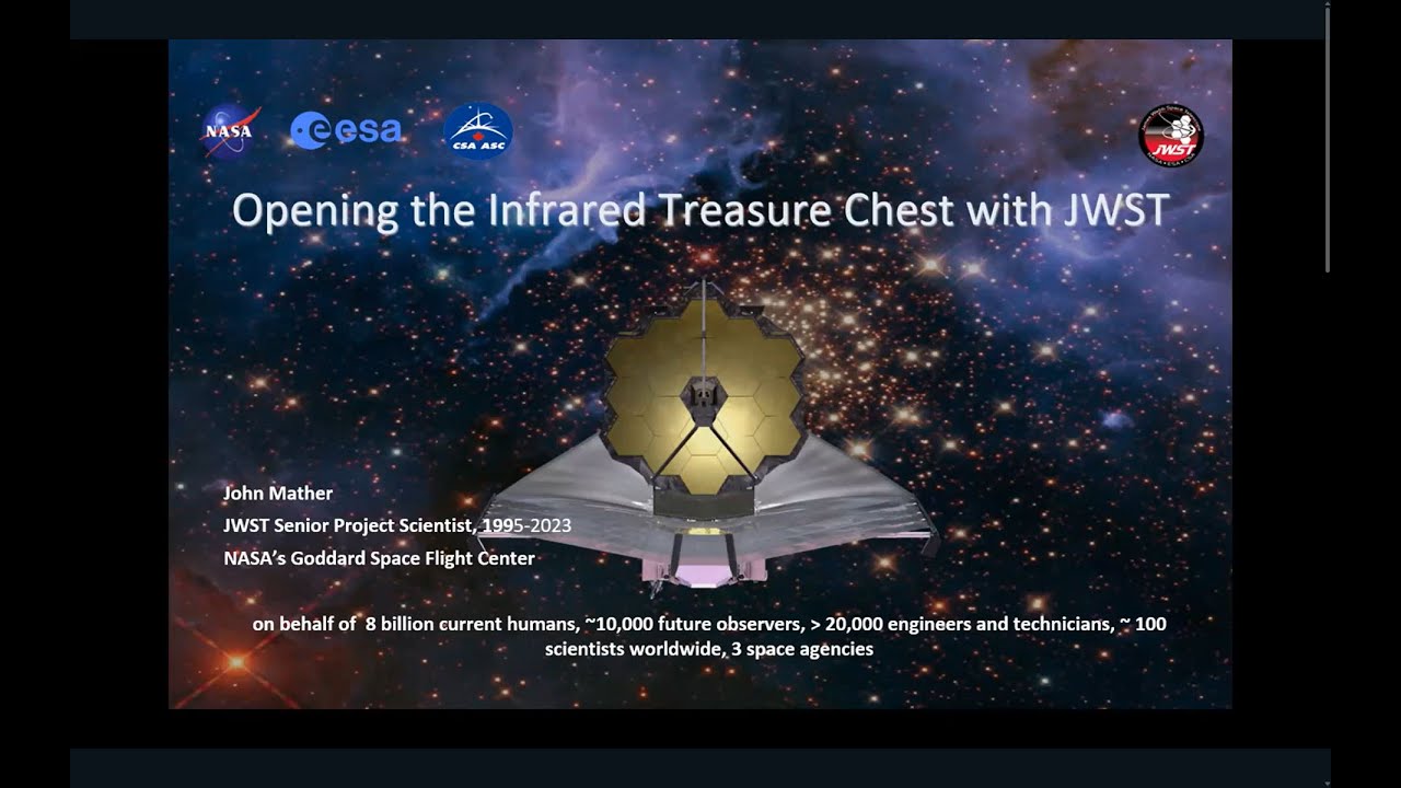 Opening the infrared treasure chest with the James Webb Space Telescope by John C Mather