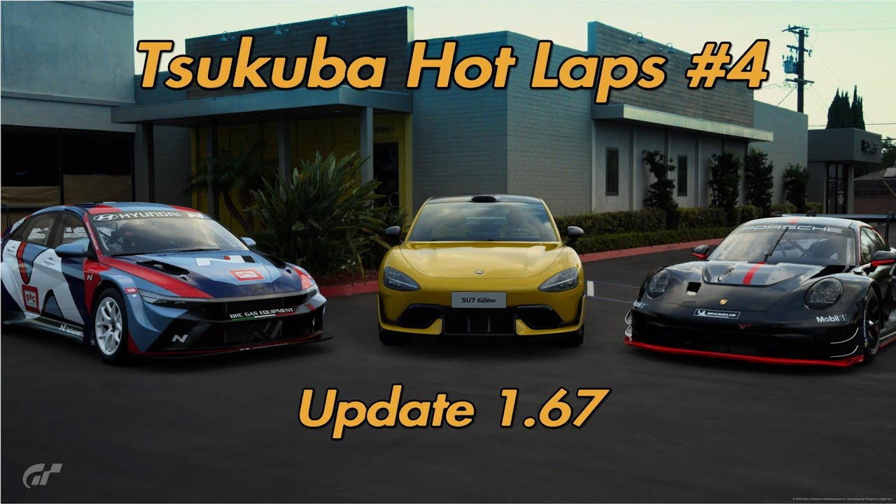 🔥 Tsukuba Hot Laps #4 🔥 - Update 1.67