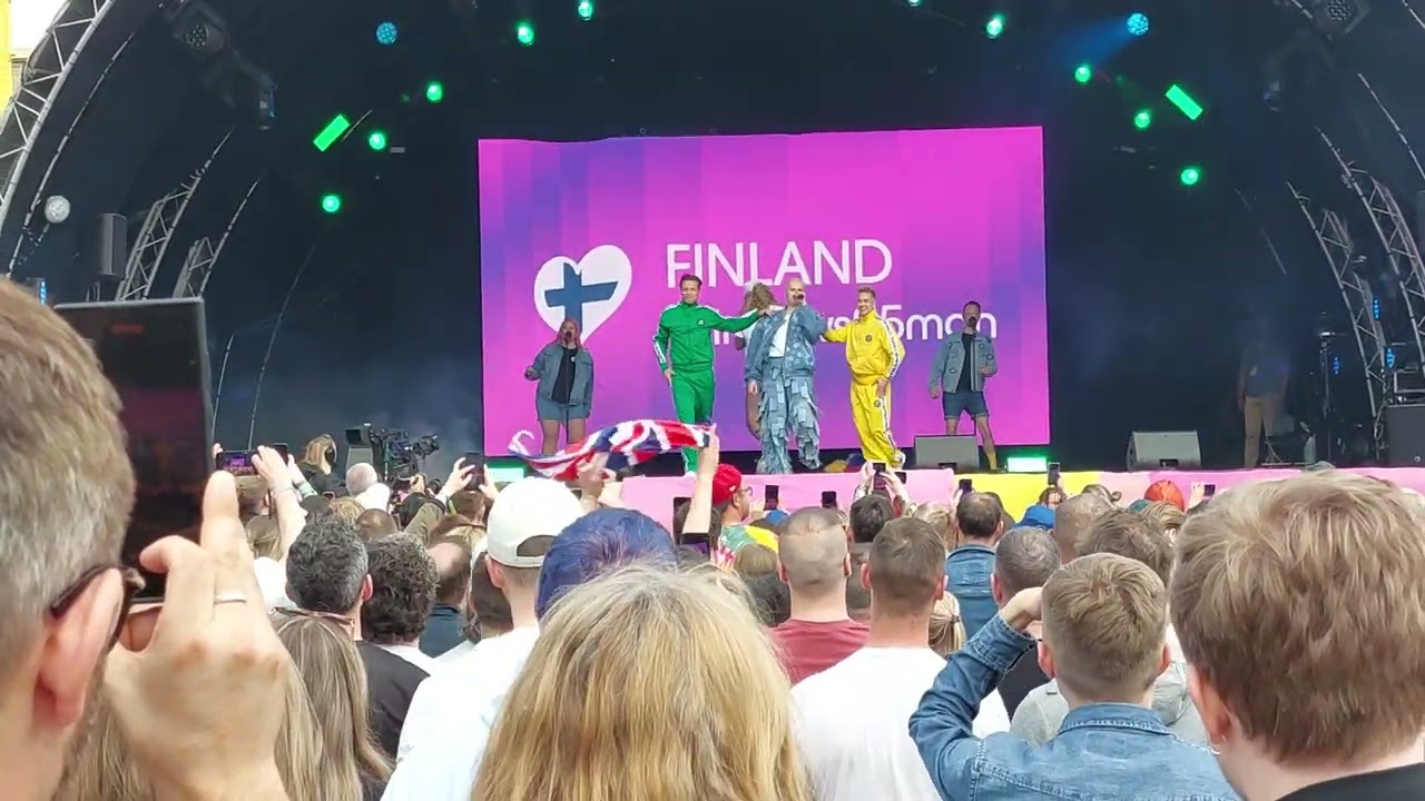 Windows95man - No Rules! - LIVE - Eurovision Village - Malmö - 09/05/2024