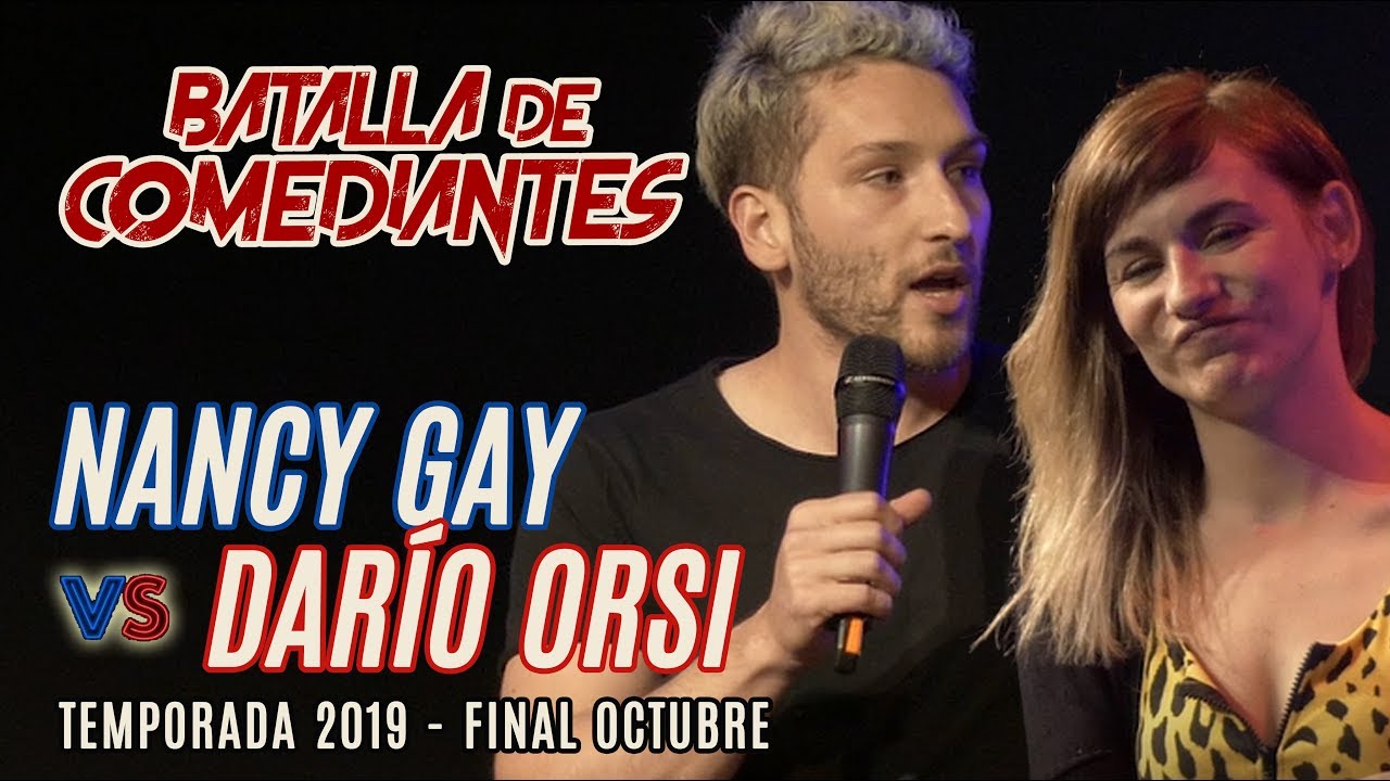 Dario Orsi vs Nancy Gay | Batalla de Comediantes | Stand Up Argentina | FINAL OCTUBRE
