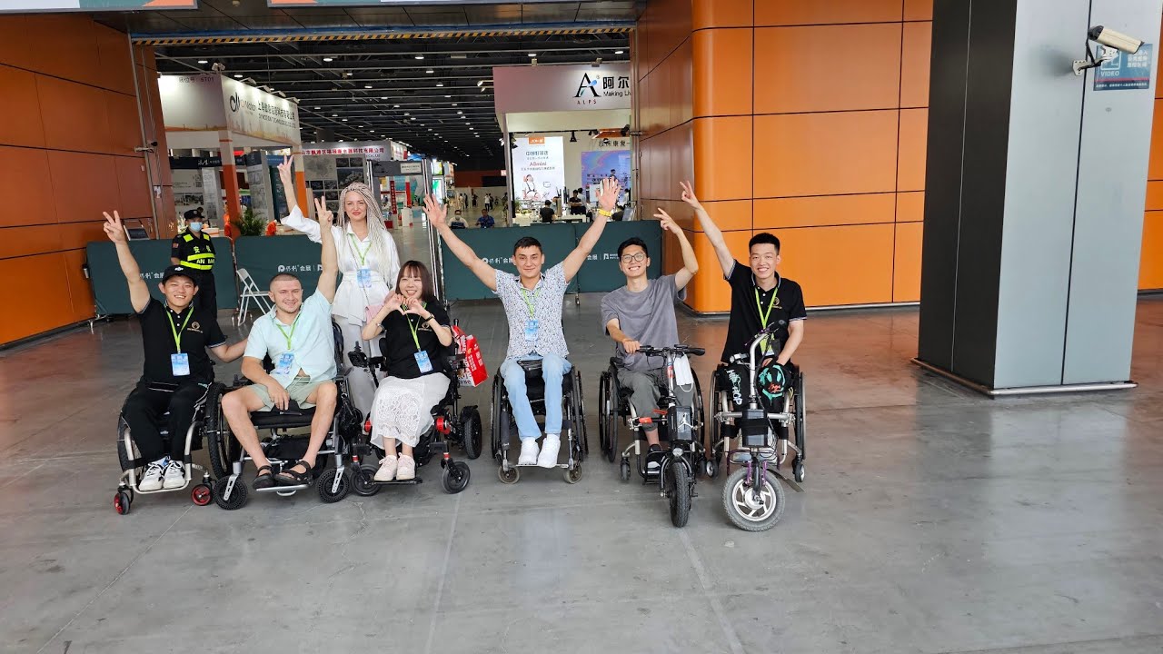 Expo for wheelchair. Rehacare & Orthopedic China (Guangzhou) 2023. Part 1.