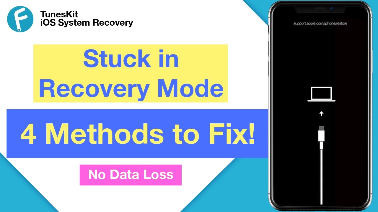 iPhone Stuck in Recovery Mode? 4 Methods to Fix in 2026