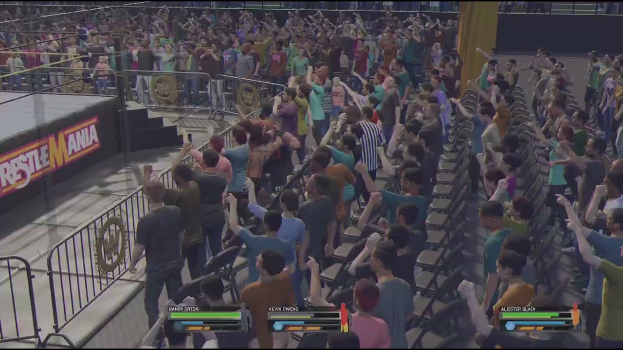 WWE 2K25 glitch 