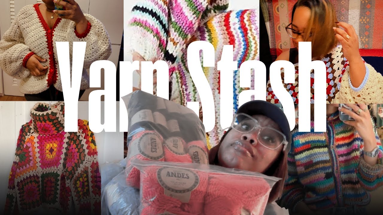 REVIEWING MY 500+ SKEIN YARN STASH + Plans for Stash Busting