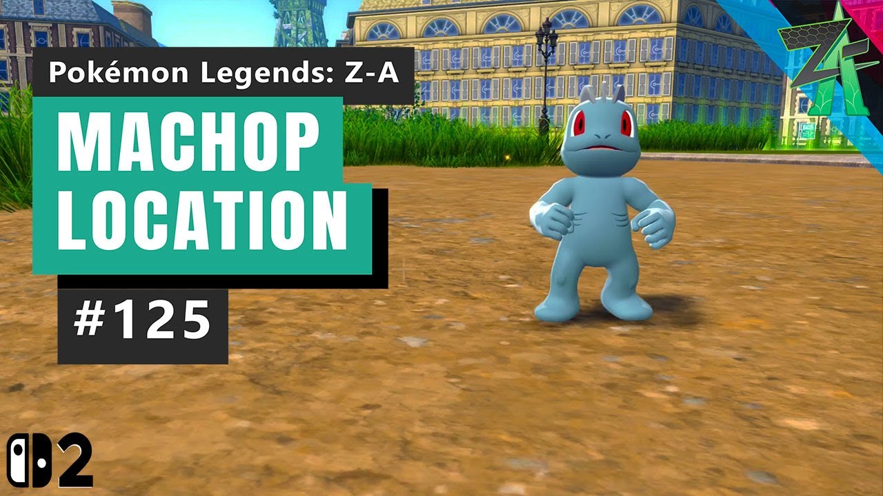 Как получить Мачопа в Pokemon Legends Z-A