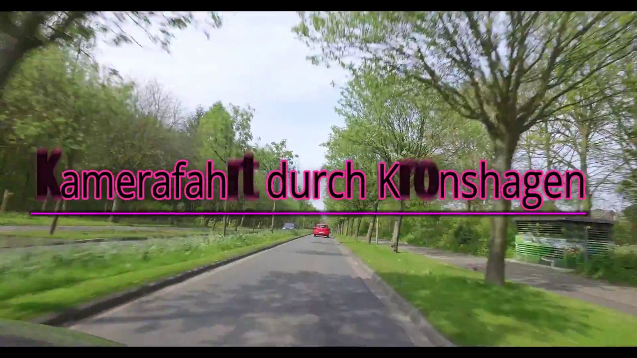 Kamerafahrt 📹  durch Kronshagen🎥 bei Kiel👌🏻