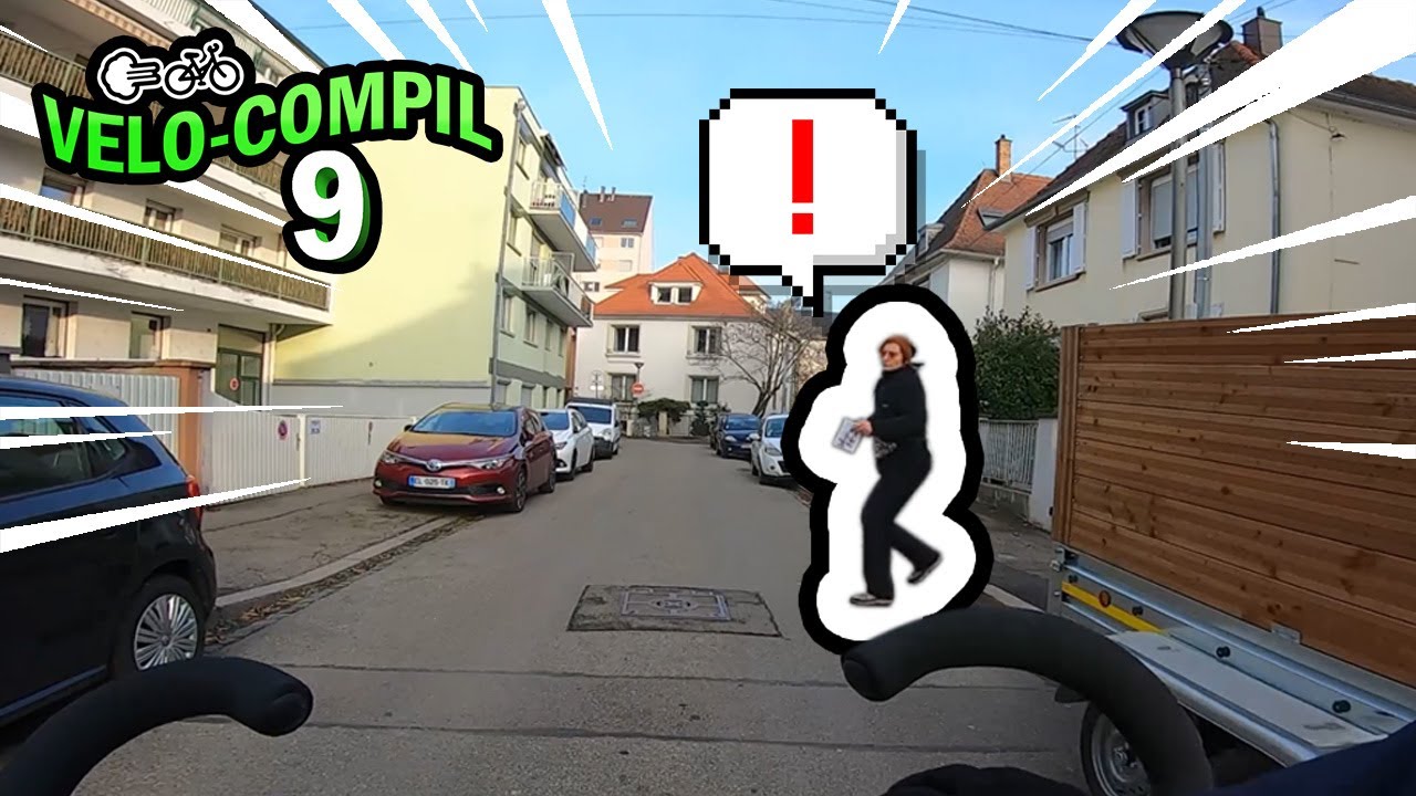 🚲 Vélo-compil n°9 💨 Une petite surprise, un sas vélo et des coups de pression