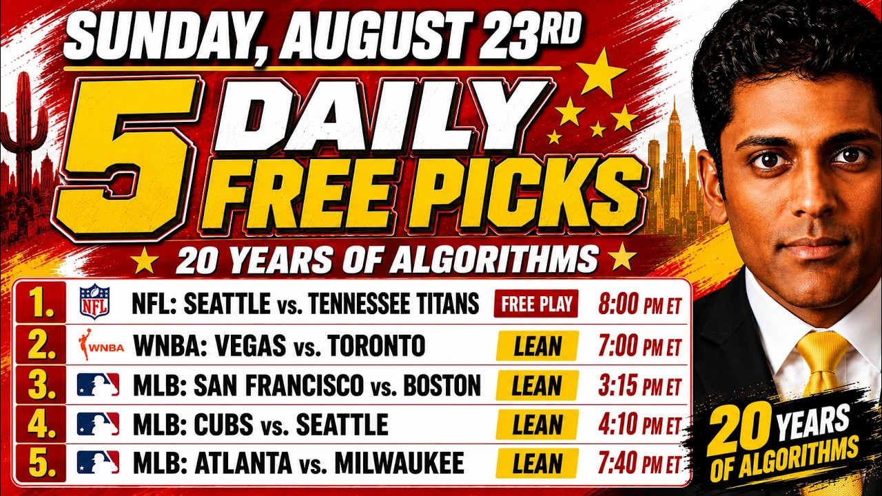 NFL Picks - Seattle Seahawks vs Tennessee Titans Prediction, 8/23/2026 Preseason NFL Free Picks