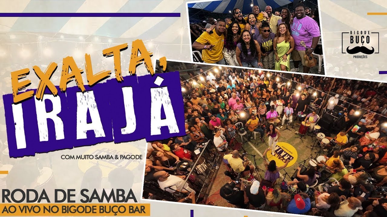 Exalta Iraj&aacute; - Roda de Samba e Pagode ao vivo em Iraj&aacute;