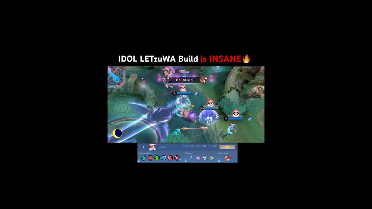 LETZUWA Gusion Build is Insane🥵🔥