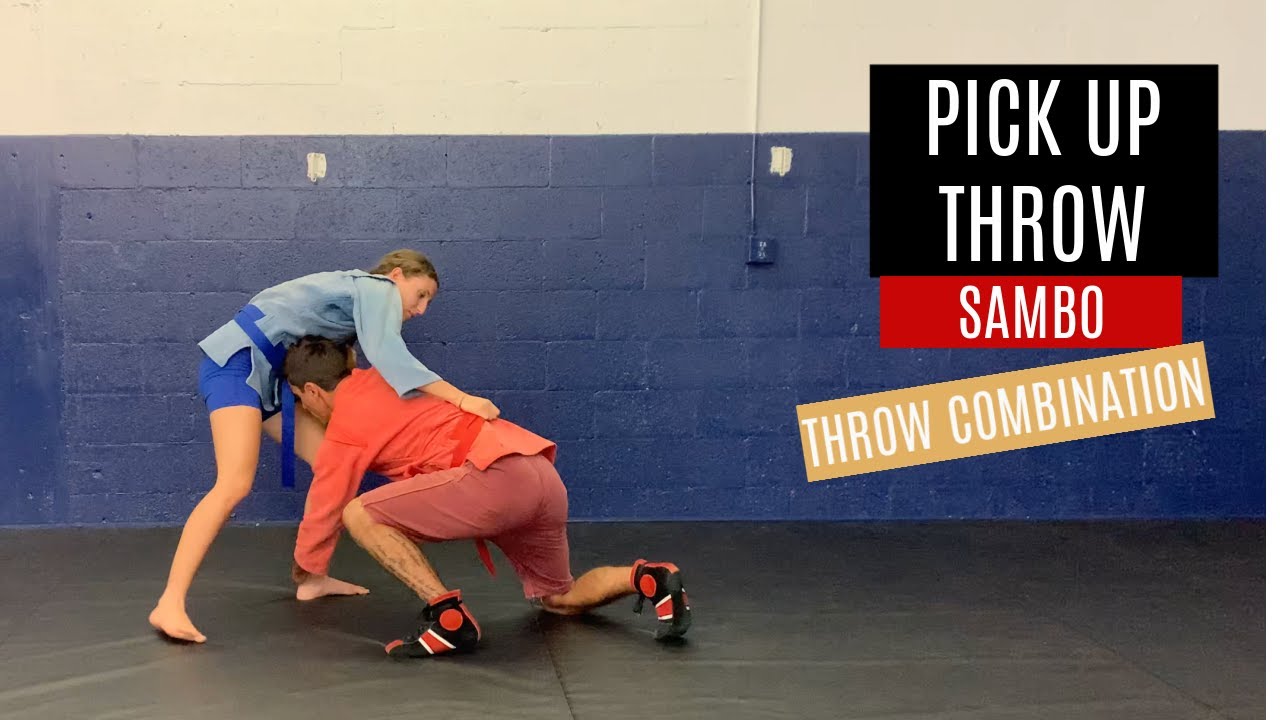 How To Do Sambo Pick Up Throw Combination Grappling University