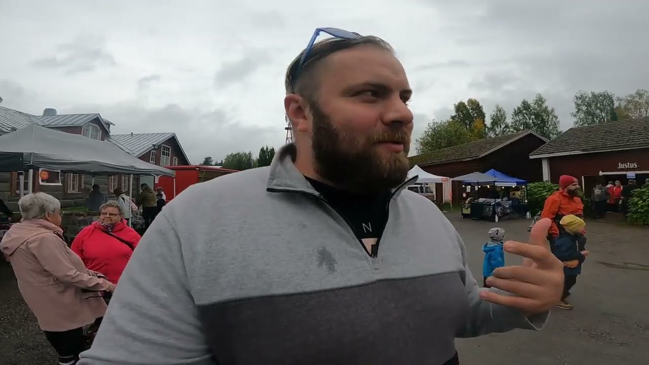 Checking out the Local Flea Market and Exploring Keuruu Finland!