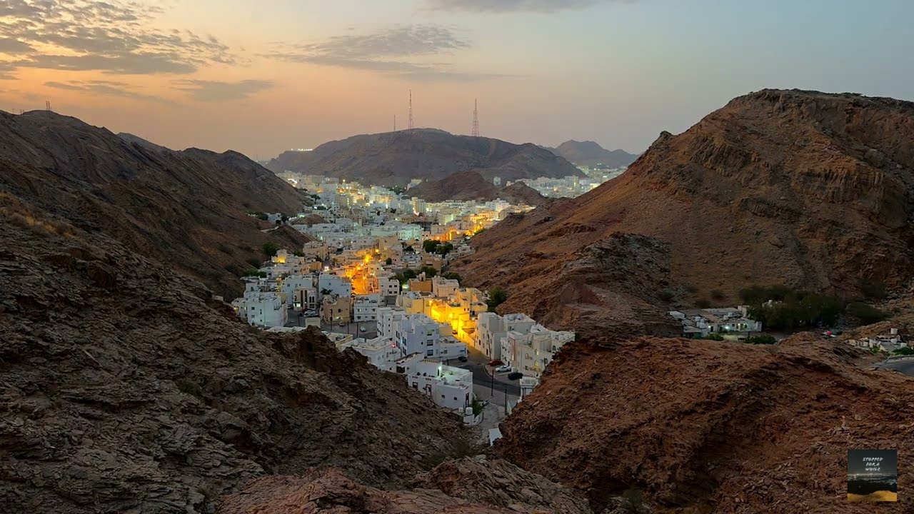 Sunset Timelapse in and around Muscat, Sultanate of Oman - 2
