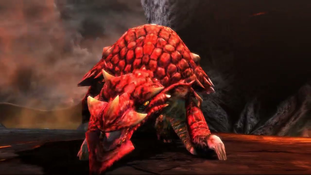 [MH3U] Monster Hunter 3 Ultimate - Volvidon Boss Fight