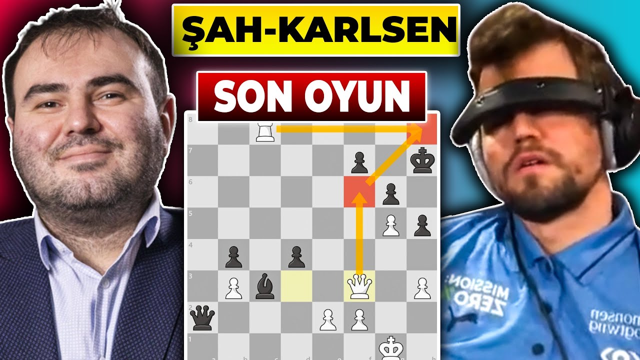 Şəhriyar KARLSENİ Özündən Çıxartdı! (GÖRÜNTÜLƏRLƏ) | Mamedyarov - Carlsen | Oslo Esports Cup 2022
