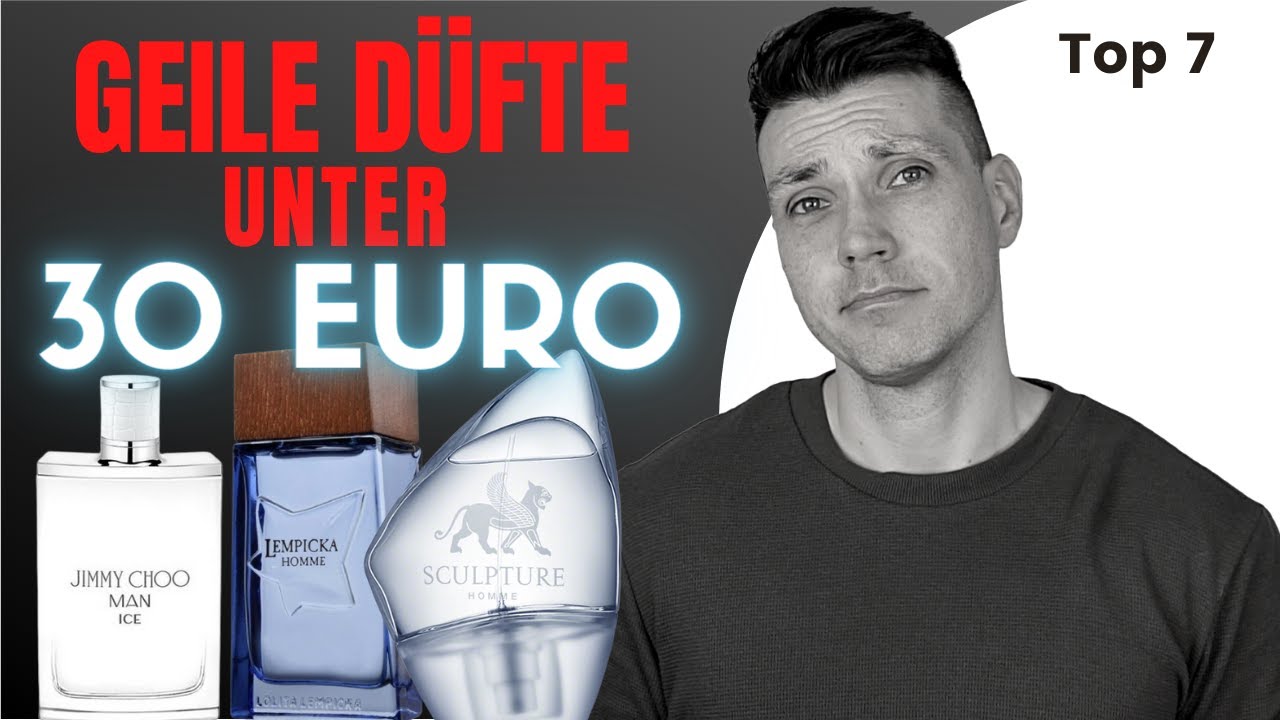 Die besten Herrendüfte unter 30 Euro | 2022