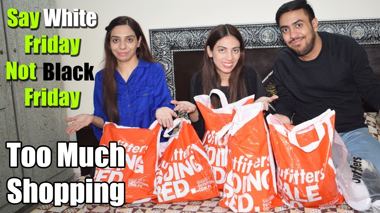 Say White Friday not Black Friday | Winter Shopping Vlog | Life With Amna
