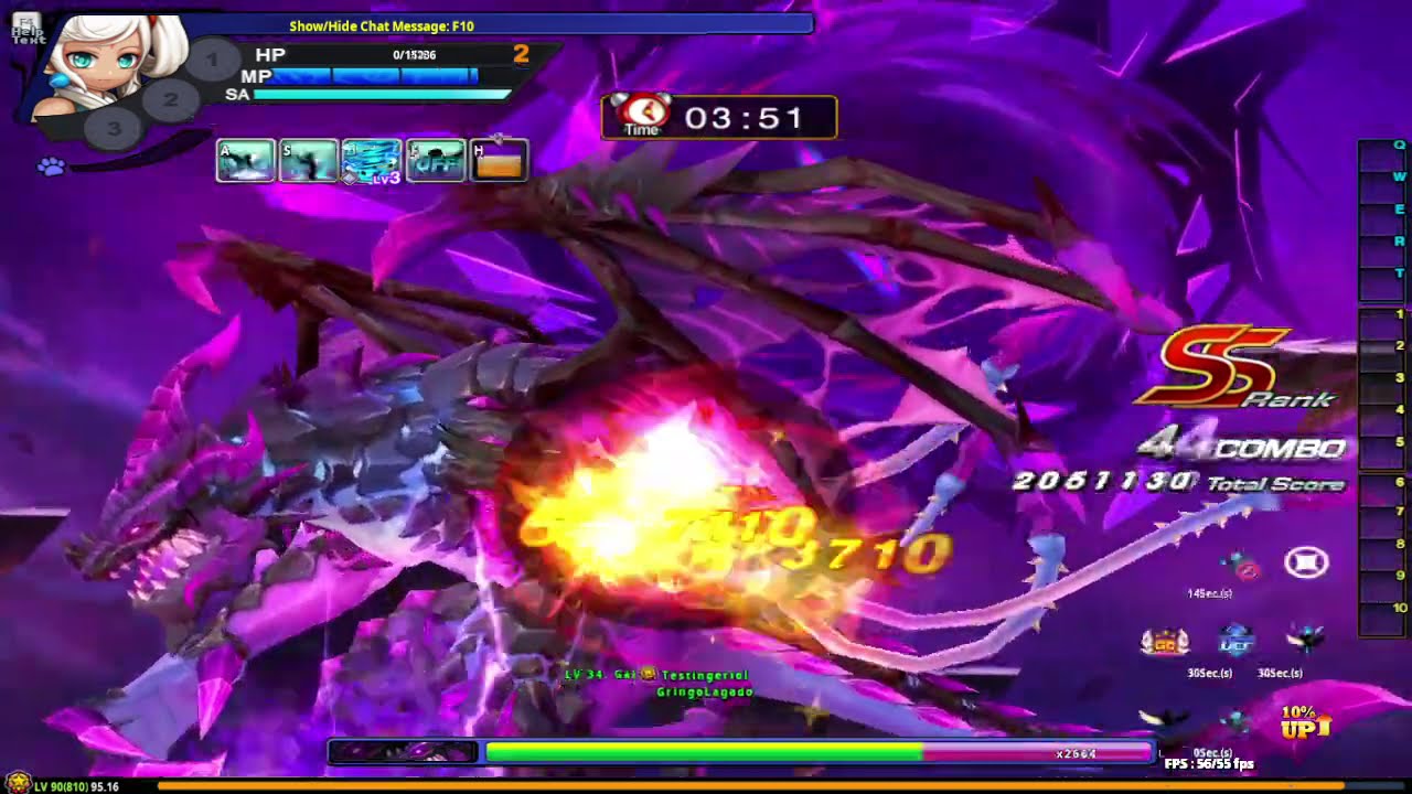 GRAND CHASE CLASSIC! DARK RIN SPEEDRUN 1:15 VOID INVASION