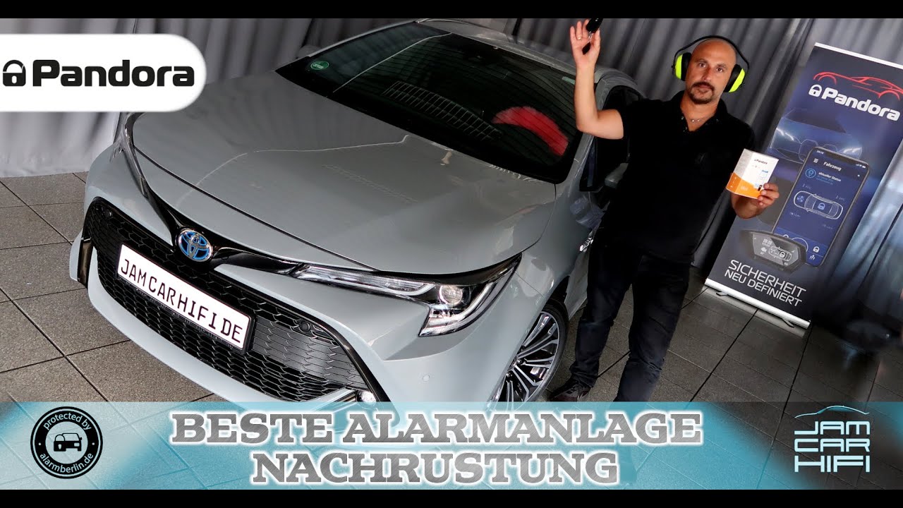 Toyota Corolla Hybrid 2020 - DIEBSTAHL ? KeylessGo Schutz dank Pandora Mini Alarmanlage in Berlin