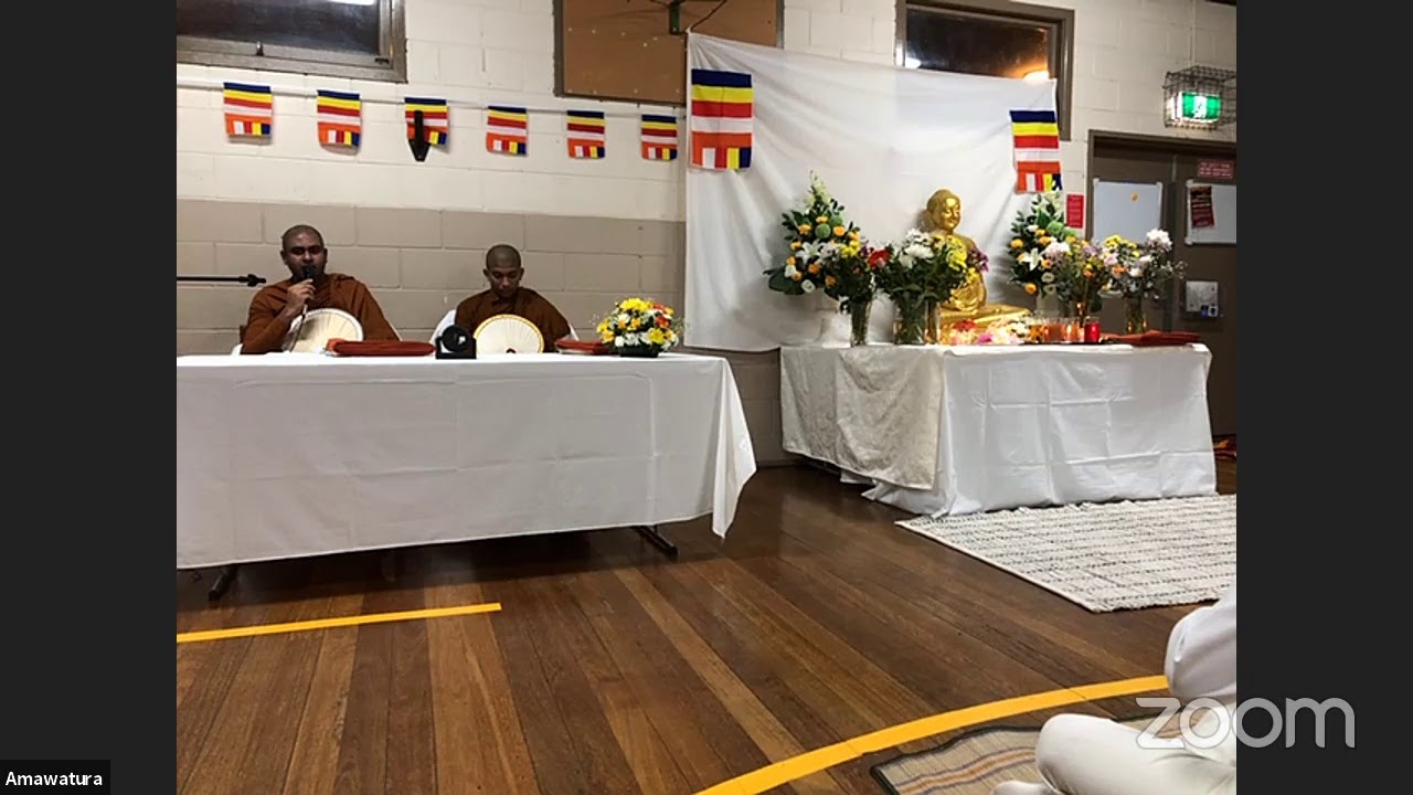 Vas Aradhana Pinkama ( Rains Retreat Invite Ceremony)