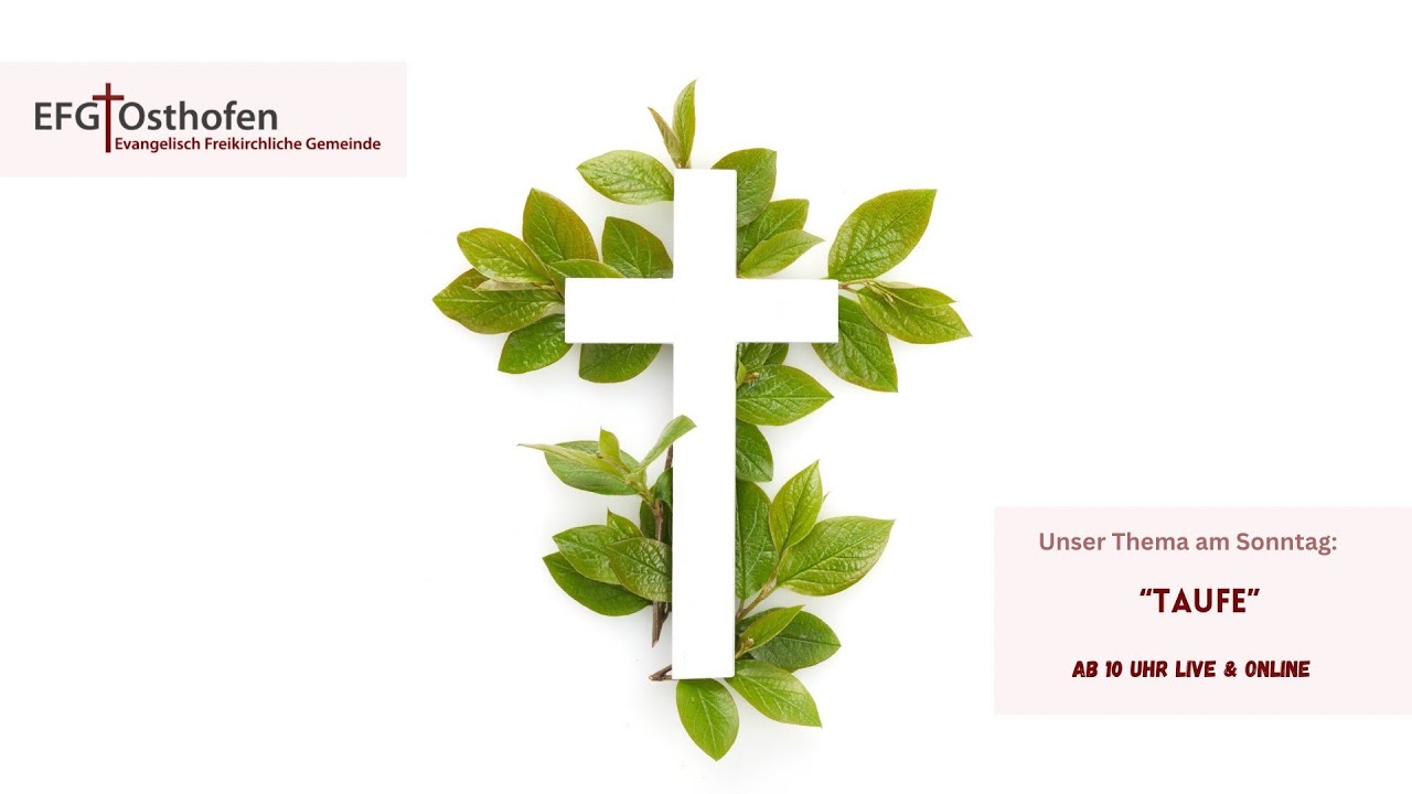 Taufgottesdienst | 23.06.2024 | Taufe | Richard Spenst