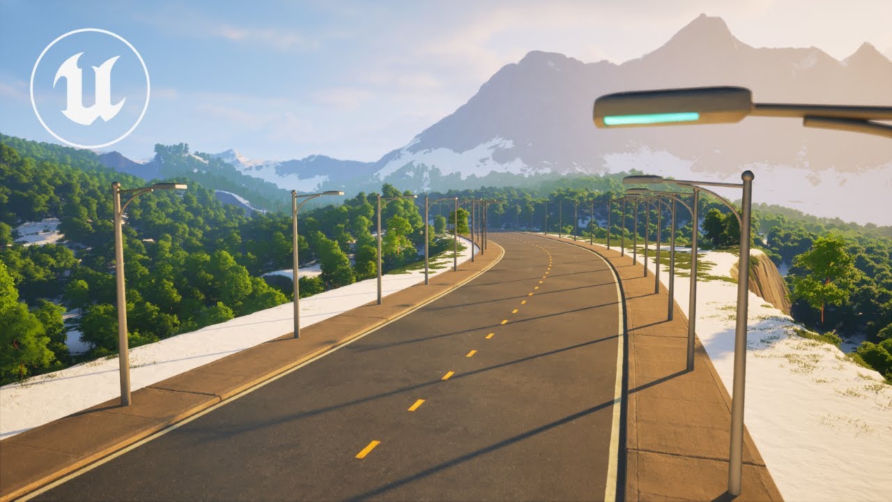 How To Make Roads with Landscape Splines and PCG in Unreal Engine 5