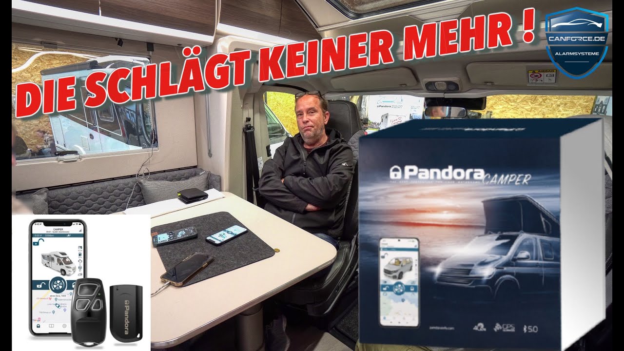 MEGA😎: DIE SCHLÄGT KEINER MEHR ! Wohnmobil Alarmanlage Erfahrung Pandora Camper 2024 | TRIGAS Warner