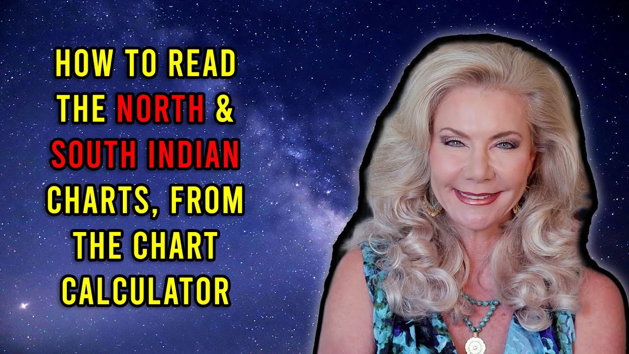 How to Read the North and South Indian Charts, From the Chart Calculator