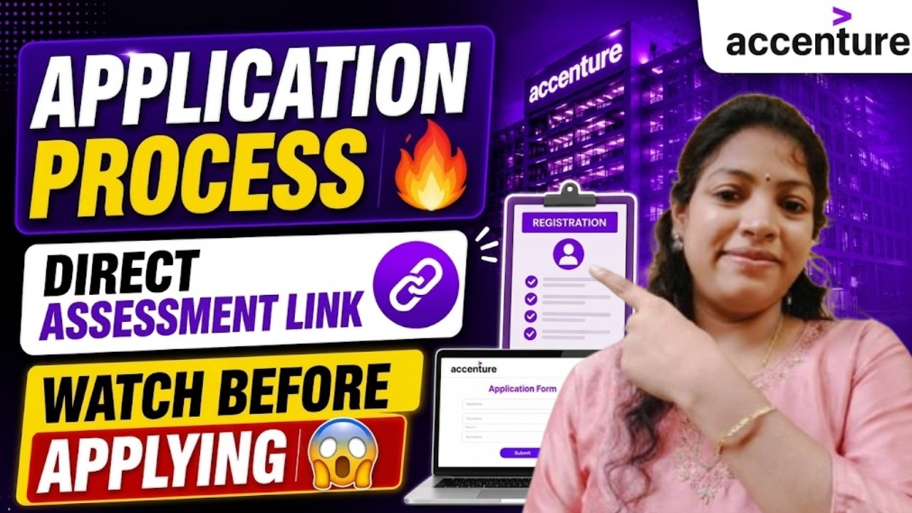 Accenture Registration Process 2026 🔥 Step-by-Step Form Filling | Direct Assessment Link