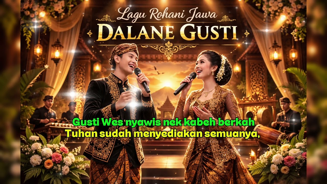 Viral !! Lagu Rohani Jawa riang gembira. DALANE GUSTI