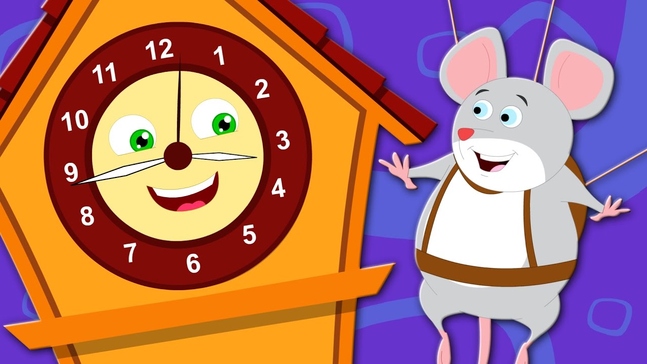 hickory dickory dock | nursery rhymes | kids songs | childrens rhymes | kids tv