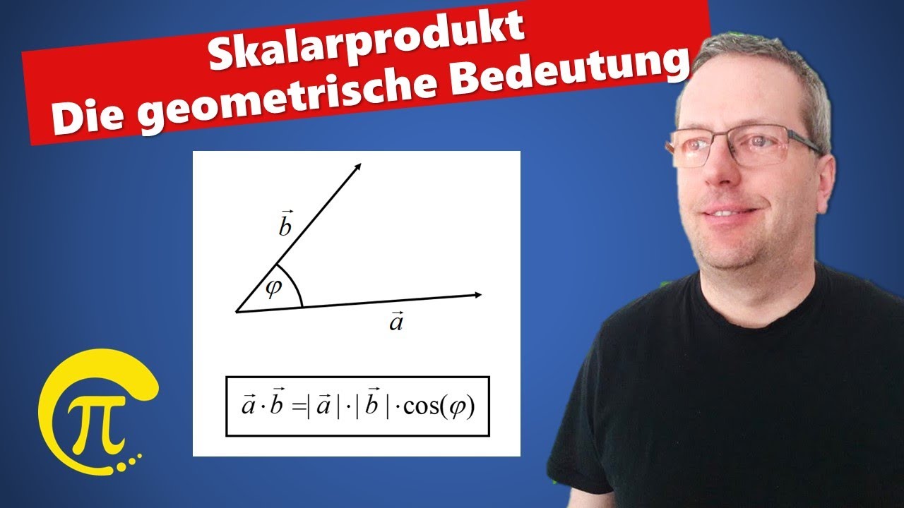Die geometrische Bedeutung des Skalarproduktes