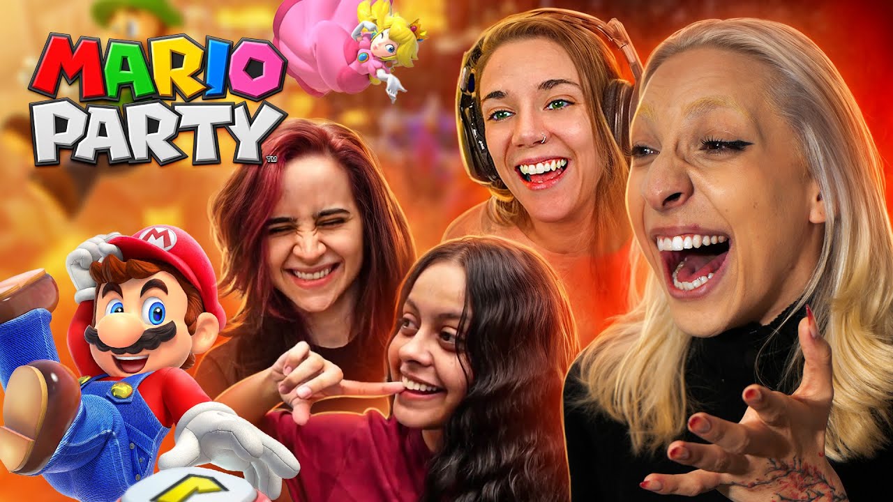 BEAMOM JOGANDO MARIO PARTY IRL ft. Choke7, Malena0202 e MoonKase.