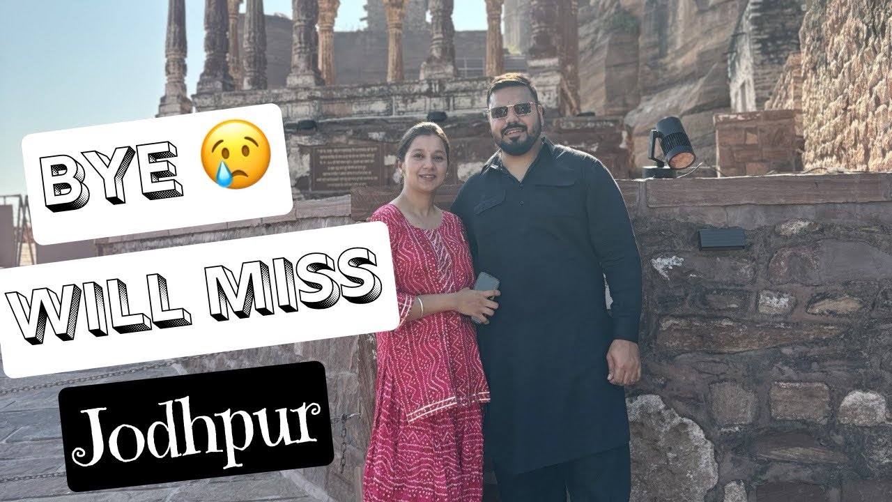 Will Miss Jodhpur 😢😢 Padharo Maro Desh ❤️ #travelling #vlog #rajasthan #2026 #jodhpur #lifestyle 
