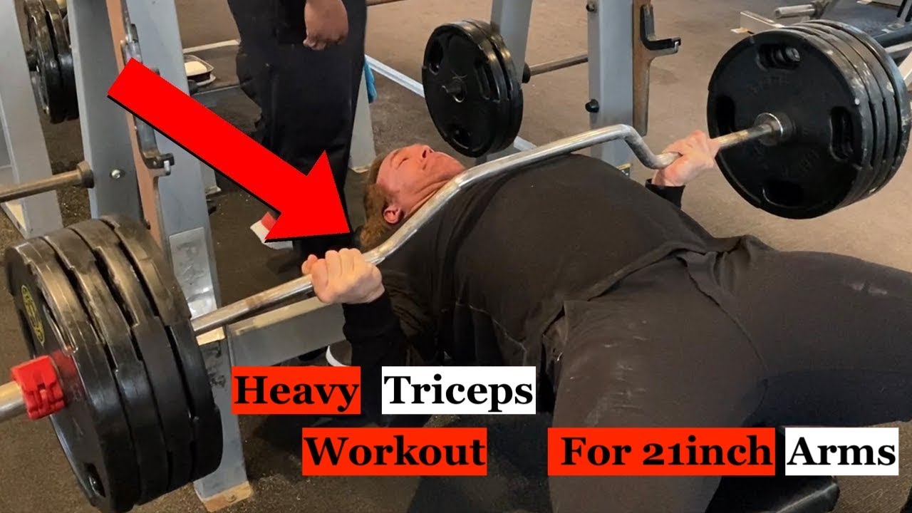 Майк О'Херн - Интенсивная тренировка трицепсов для рук объемом 53 см