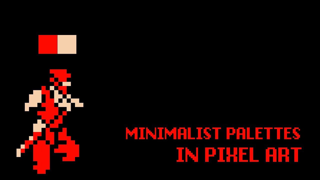 Minimalist Palette in Pixel Art