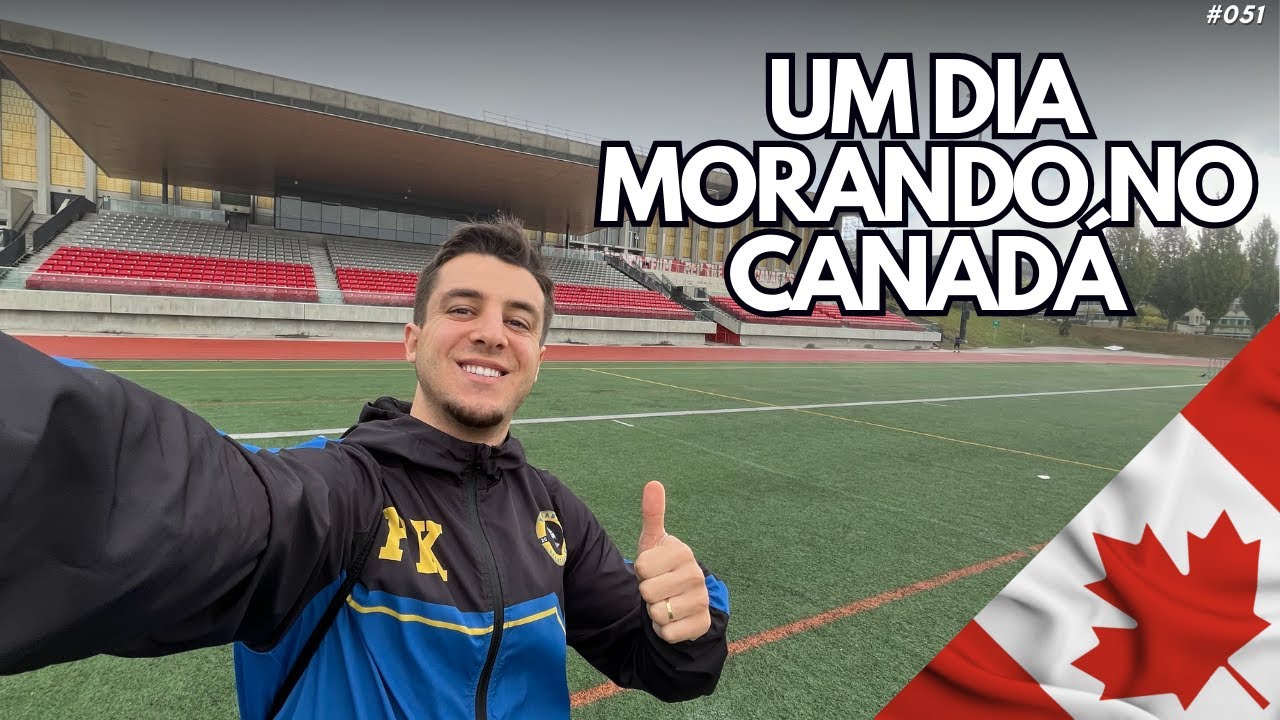 ROTINA NO CANADÁ 🇨🇦 Futebol, Universidade, Trabalho e Jantar em Vancouver