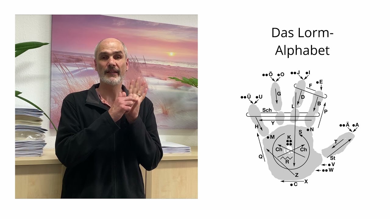Lormen – das Tast-Alphabet taubblinder Menschen