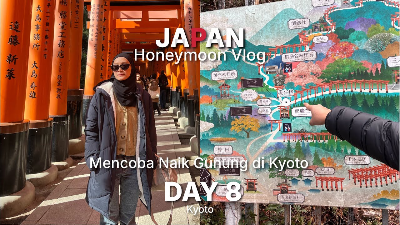 Honeymoon Ke Jepang (Day 8): Mencoba Naik Gunung di Kyoto!