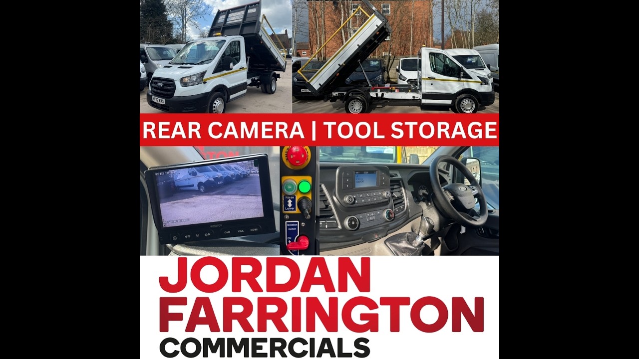 2022 '72 reg' FORD TRANSIT 350 EURO 6 ALLOY BODY RWD DRW SINGLE CAB TIPPER - WALK AROUND