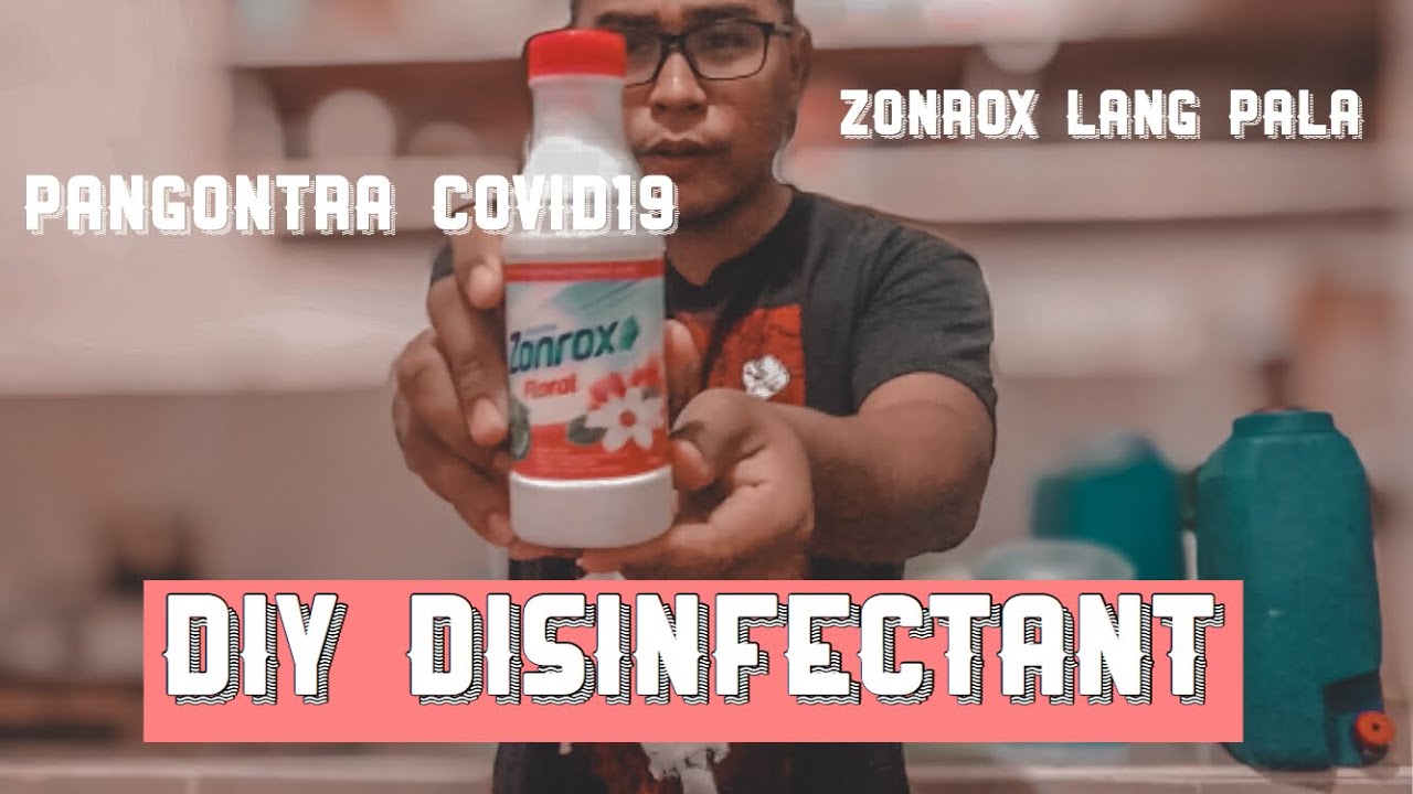 DIY DISINFECTANT FOR VIRUS | HOME-MADE DISINFECTANT TUTORIAL